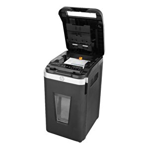 Hp Pro Shredder Auto 400cc Otomatik Beslemeli 400 Sayfa Evrak İmha Makinesi-p4-çapraz Kesim-4x12mm-53lt