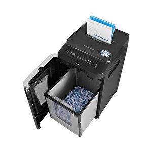 Hp Pro Shredder Auto 400cc Otomatik Beslemeli 400 Sayfa Evrak İmha Makinesi-p4-çapraz Kesim-4x12mm-53lt