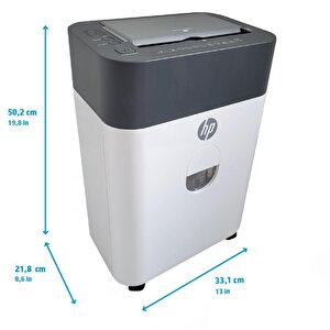 Hp Oneshred Auto 100cc Otomatik Beslemeli Evrak İmha Makinesi-p4-çapraz Kesim-4,3x12mm-17lt