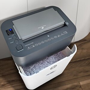 Hp Oneshred Auto 100cc Otomatik Beslemeli Evrak İmha Makinesi-p4-çapraz Kesim-4,3x12mm-17lt