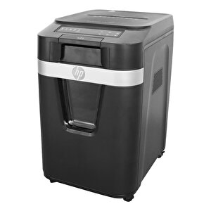 Hp Pro Shredder Auto 200cc Otomatik Beslemeli 200 Sayfa Evrak İmha Makinesi-p4-çapraz Kesim-4x20mm-32,2lt