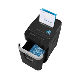 Hp Pro Shredder Auto 200cc Otomatik Beslemeli 200 Sayfa Evrak İmha Makinesi-p4-çapraz Kesim-4x20mm-32,2lt