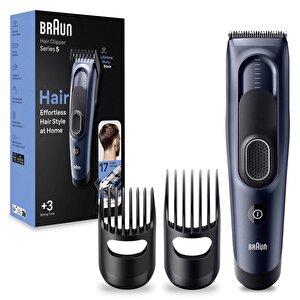 Braun Series 5 Hc5350, Erkekler İçin 17 Uzunluk Ayarına Sahip Saç Kesme Makinesi