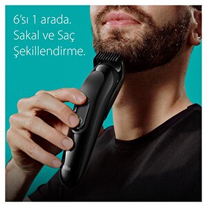 Series 3 Mgk3410 Hepsi Bir Arada Şekillendirme Seti, 6’sı 1 Arada Erkek Bakım Kiti