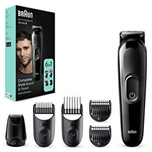 Braun Series 3 Mgk3410 Hepsi Bir Arada Şekillendirme Seti, 6’sı 1 Arada Erkek Bakım Kiti