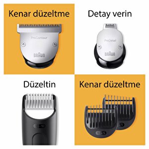 Series 9 Bt9420 Profesyonel Sakal Düzeltici, Berber Araçları Dahil