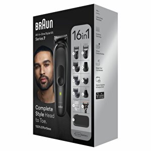 Braun Series 7 Mgk7470 Hepsi Bir Arada Şekillendirme Seti, 16’sı 1 Arada Erkek Bakım Kiti