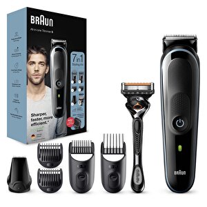 Braun Mgk 5345 Erkek Bakım Kiti 7'si 1 Arada Şekillendirici + Gillette Hediye