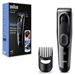 Braun Series 5 Hc5310, Erkekler İçin 9 Uzunluk Ayarına Sahip Saç Kesme Makinesi
