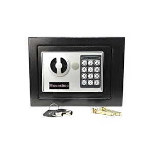 Elektronik Şifreli Para, Çelik Ve Otel Kasası 3mm Montaj Ekipmanları Hediyeli Paslanmaz Pil Hediyeli.