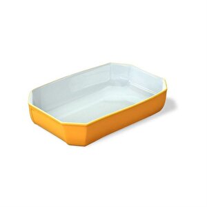 295b008/7145 Dikdörtgen Fırın Kabı 33x22x7cm Sarı