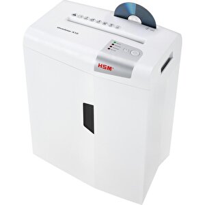 Hsm Shredstar X10 Evrak İmha Makinesi / Kağıt Kırpma Makinesi - Cd İmha Makinesi - Çapraz / Konfeti Kesim-4,5x30 Mm - 20lt