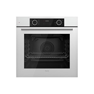 Ferre Fryart Elektrikli Beyaz Cam Ankastre Set D064 - Ms261 Vitroseramik - Xe63cb (su Arıtma Sürahisi Hediyeli)