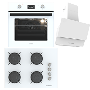 Ankastre Set (bo O6555c W + Bh P7144c W + Argemon Ww60)