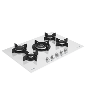 Ocd T 752-1 Dwkb Gazlı Cam Tablalı Ocak Beyaz