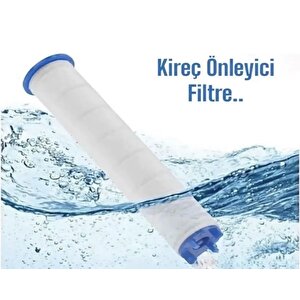 Avantajlı Paket Duş Seti Siyah (20 Adet Kireç Önleyici Filtre,mafsal,çelik Örgülü Duş Hortumu,5 Fonksiyonlu Duş Başlığı )