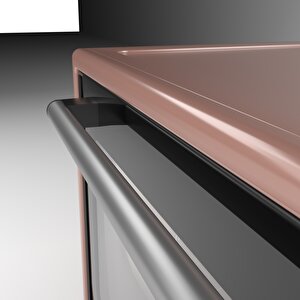 Ferre 45630 45 Li̇tre 6 Program Turbo Mi̇ni̇ Firin - Rose