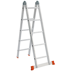 2x5 Tek Kırmalı Alüminyum Merdiven
