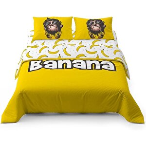Banana Çift Kişilik Nevresim Takımı