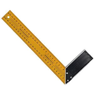 Metal Marangoz Gönye - 35 Cm
