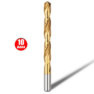 Titanyum Matkap Ucu Hss Metal Ahşap Plastik - 1 Mm _10 Adet