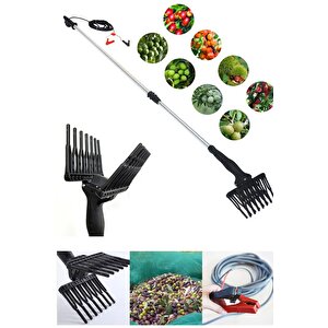 12v Teleskopik Uzayabilen Zeytin Silkeleme Hasat Makinas Zeytin Sallama Makinesi 1000w