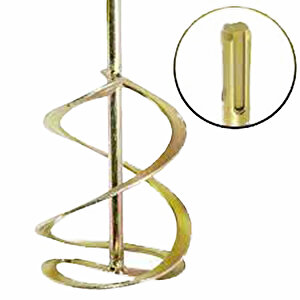Boya Alçı Karıştırıcı Matkap Mikser Ucu  - 80mm Küçük Boy