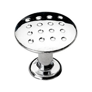 Parlak Noktalı Çekmece Dolap Kulp Düğme - 10 Lu Paket + Montaj Vidaları