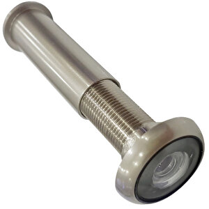 Uzun Dürbün 180° Ahşap Çelik Kapı Dürbünü (50-75mm Arası Ayarlı )