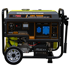 Gbg 7500 E Oto Model 7,5 Kva Benzinli Transfer Panolu Otomatik Monofaze (220 Volt) Portatif Jeneratör