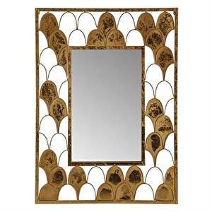 Yaldızlı Duvar Aynası 80 Cm Ak.ga0020