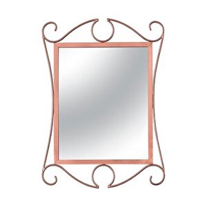Vitale Ferforje Duvar Aynası Rose 60 Cm Ak.fe0003