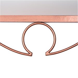 Vitale Ferforje Duvar Aynası Rose 60 Cm Ak.fe0003