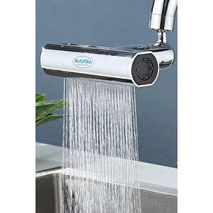 Buli̇tra 4 Modlu 360 Derece Dönebilen Şelale Basınçlı Su Tasarruflu Fiskiye Musluk Lavabo Batarya Başlığı,ucu