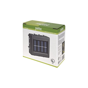 Panther Çim Ayaklı Solar Led Duvar Aplik / 20 Smd Led - Beyaz Işık