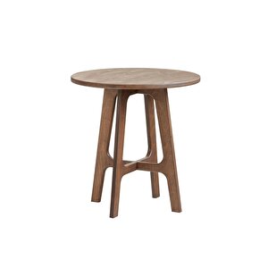 Breva, Ahşap Orta Sehpa, Coffe Table, 60x60, Ceviz Renk, Cpt4744-60