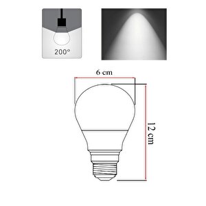 Panosonic 14w (100w) Led Ampul 6500k Beyaz - 6 Adet