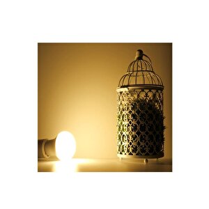 8w (60w) Led Ampul Sarı 2700k (12 Adet) Tasarruflu Lamba