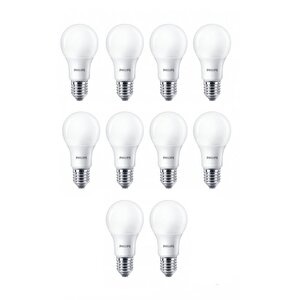 8w (60w) Led Ampul Sarı 2700k (10 Adet) Tasarruflu Lamba