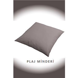 Plaj Ve Yer Minderi 70cmx70cm Gri