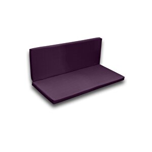 Arkalıklı Bank Minderi 110x50x5cm Mor