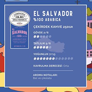 El Salvador %100 Arabica Çekirdek Kahve 250gr