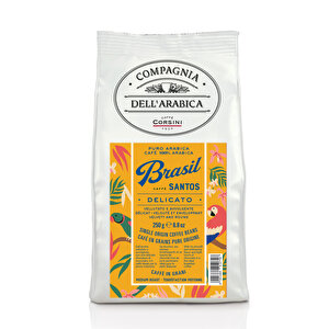 Brezilya Santos %100 Arabica Çekirdek Kahve 250gr