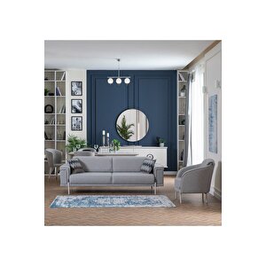 Alaçatı Koltuk Takımı 3+1 (gri)