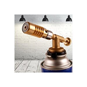 Şaloma Gaz Pürmüz Başlık Ve 3 Adet Gaz Seti Tamirci Kaynak Çakmağı Pürmüz Kafası Torch Profesionel