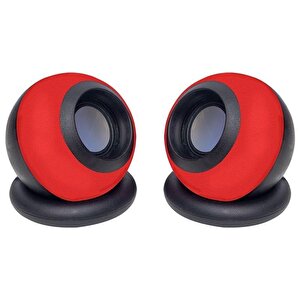 Magicvoice D-08l 1+1 Usb Mini Oval Hoparlör - Speaker (2*3 Watt - 4 Ohm)