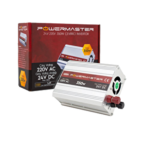 Powermaster 24 Volt 350 Watt Modified Sinus İnverter Pm-4504