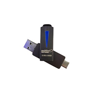 Multibox 16 Gb Usb3.0 Type-c Flash Bellek