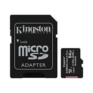 64gb Canvas Select Plus Micro Sd Kart, Sdcs2/64gb