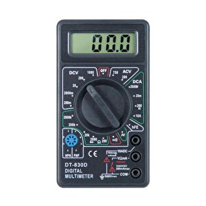 Dt-830d Dijital Akım Voltaj Direnç Ölçer Multimetre Ölçü Aleti